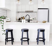 A Touch of Black in an Adorable Kitchen