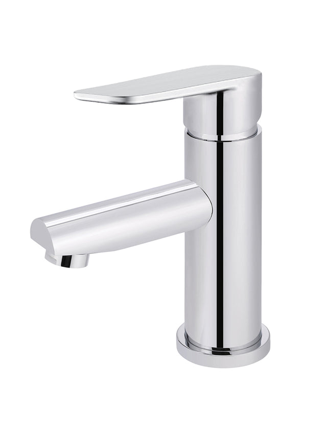 Round Paddle Basin Mixer - Polished Chrome (SKU: MB02PD-C) by Meir