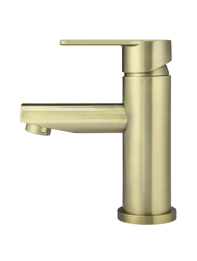 Round Paddle Basin Mixer - Tiger Bronze (SKU: MB02PD-PVDBB) by Meir