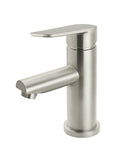 Round Paddle Basin Mixer - Brushed Nickel - MB02PD-PVDBN