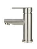 Round Paddle Basin Mixer - Brushed Nickel - MB02PD-PVDBN