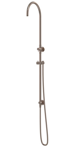 Curved Shower Rail with Hose (excludes Rose and Handshower)