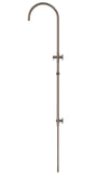 Curved Shower Rail with Hose (excludes Rose and Handshower) - MZ09B-CH