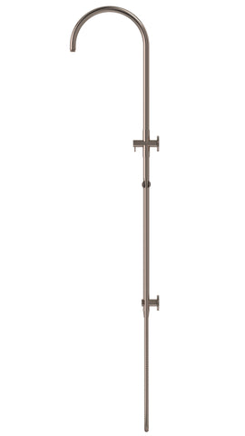 Curved Shower Rail with Hose (excludes Rose and Handshower)