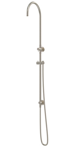 Curved Shower Rail with Hose (excludes Rose and Handshower)
