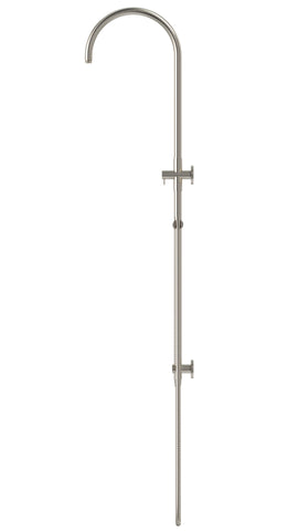 Curved Shower Rail with Hose (excludes Rose and Handshower)