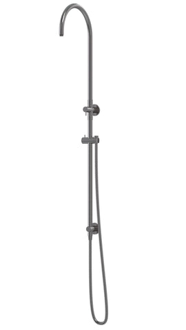 Curved Shower Rail with Hose (excludes Rose and Handshower)