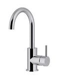 Round Gooseneck Basin Mixer with Cold Start - MB17-C