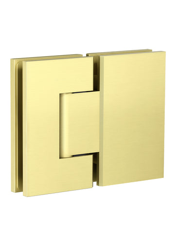 Shower Door Accessories, Glass-to-Glass Hinge - Tiger Bronze