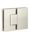 Shower Door Accessories, Glass-to-Glass Hinge - Brushed Nickel - MGA01N-PVDBN