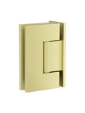 Shower Door Accessories, Wall-to-Glass Hinge - Tiger Bronze - MGA02N-PVDBB