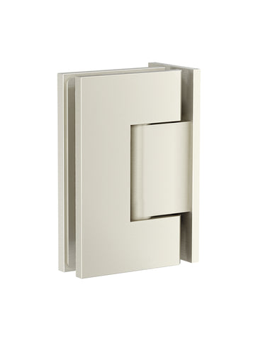 Shower Door Accessories, Wall-to-Glass Hinge - Brushed Nickel
