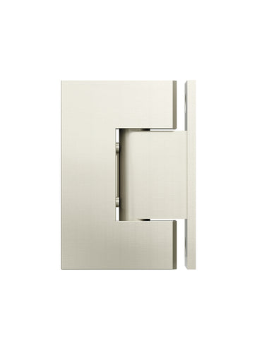 Shower Door Accessories, Wall-to-Glass Hinge - Brushed Nickel