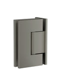 Shower Door Accessories, Wall-to-Glass Hinge - Gun Metal - MGA02N-PVDGM