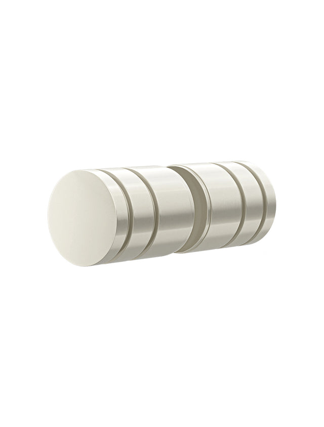 Shower Door Accessories, Round Door Handle - Brushed Nickel (SKU: MGA04N-PVDBN) by Meir
