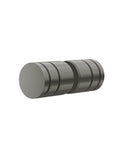 Shower Door Accessories, Round Door Handle - Gun Metal - MGA04N-PVDGM