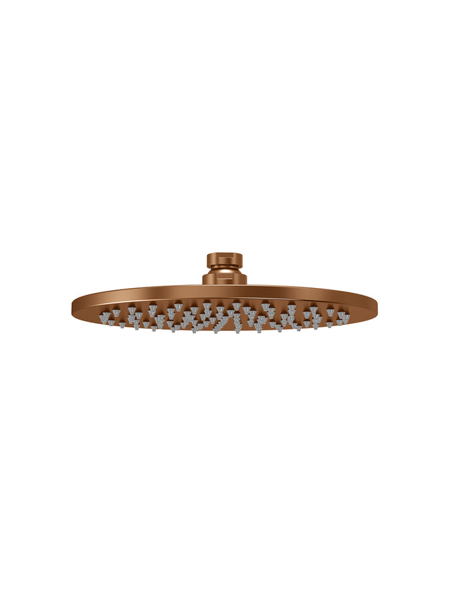 Round Shower Rose 200mm - Lustre Bronze (SKU: MH04N-PVDBZ) by Meir