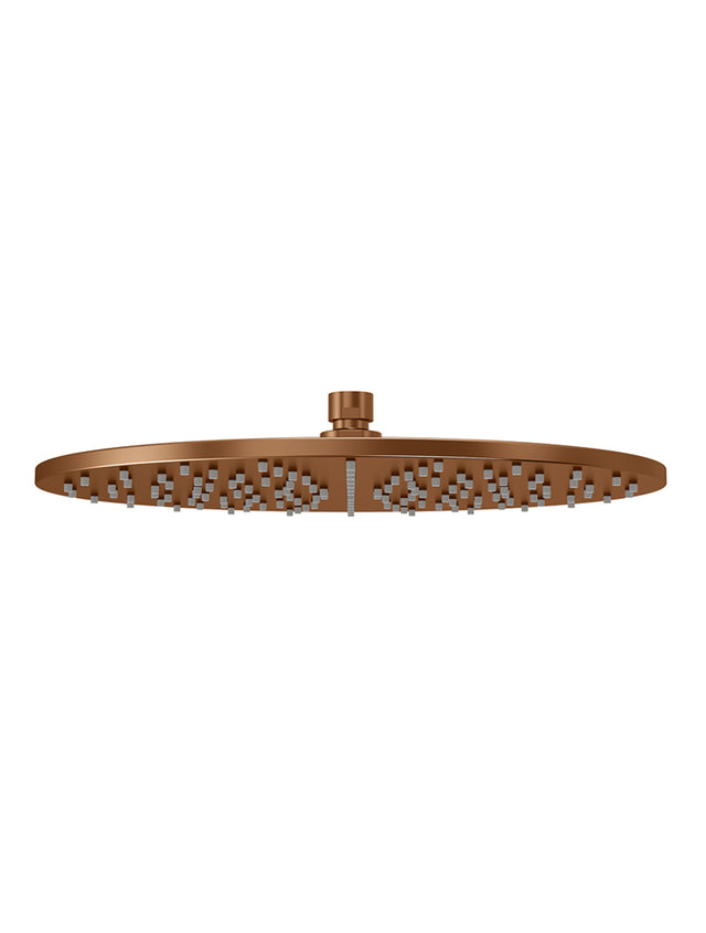 Round Shower Rose 300mm - Lustre Bronze (SKU: MH06N-PVDBZ) by Meir