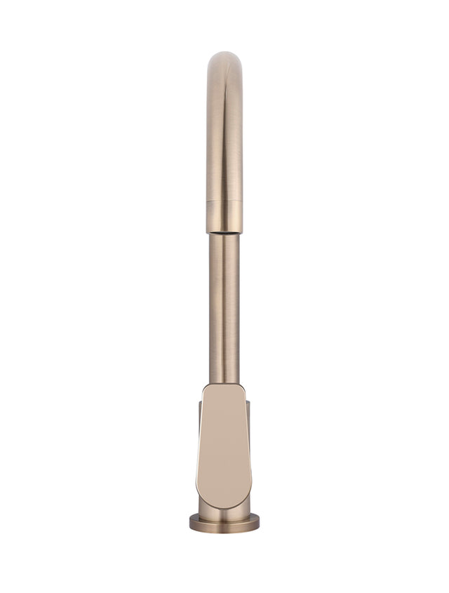 Round Paddle Kitchen Mixer Tap - Champagne (SKU: MK03PD-CH) by Meir