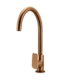 Round Paddle Kitchen Mixer Tap - Lustre Bronze - MK03PD-PVDBZ