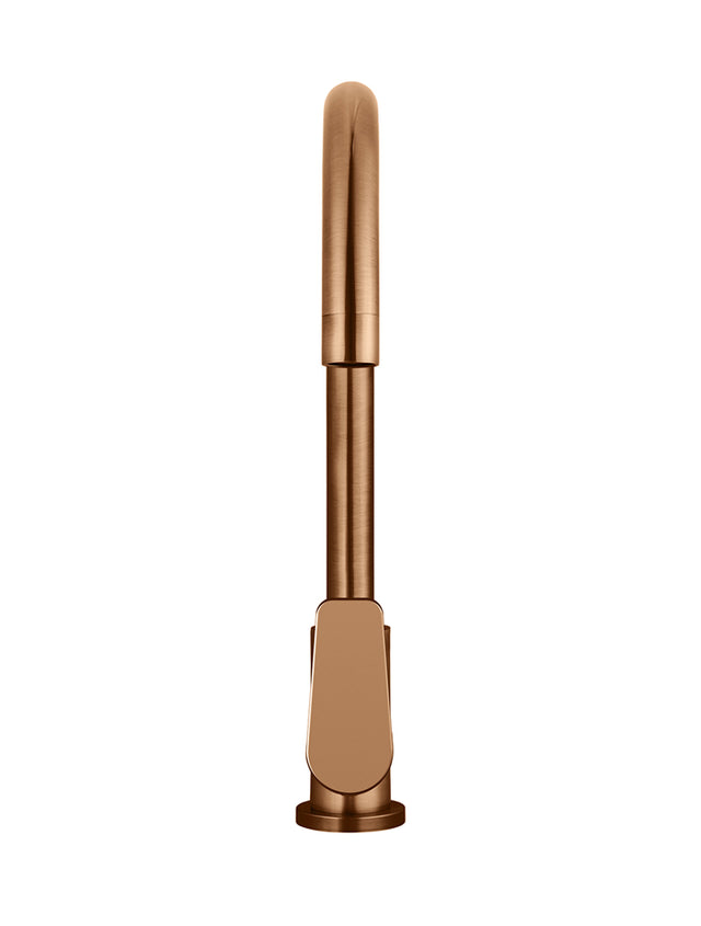 Round Paddle Kitchen Mixer Tap - Lustre Bronze (SKU: MK03PD-PVDBZ) by Meir