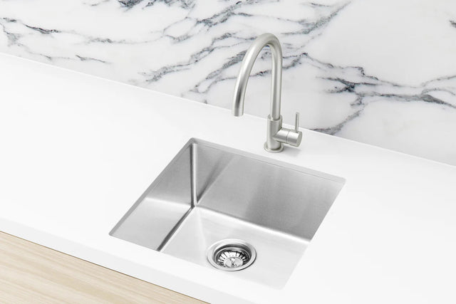 Lavello Laundry Sink - Single Bowl 550 x 450 - Stainless Steel - Stainless Steel (SKU: MKS-S550450-SS) by Meir