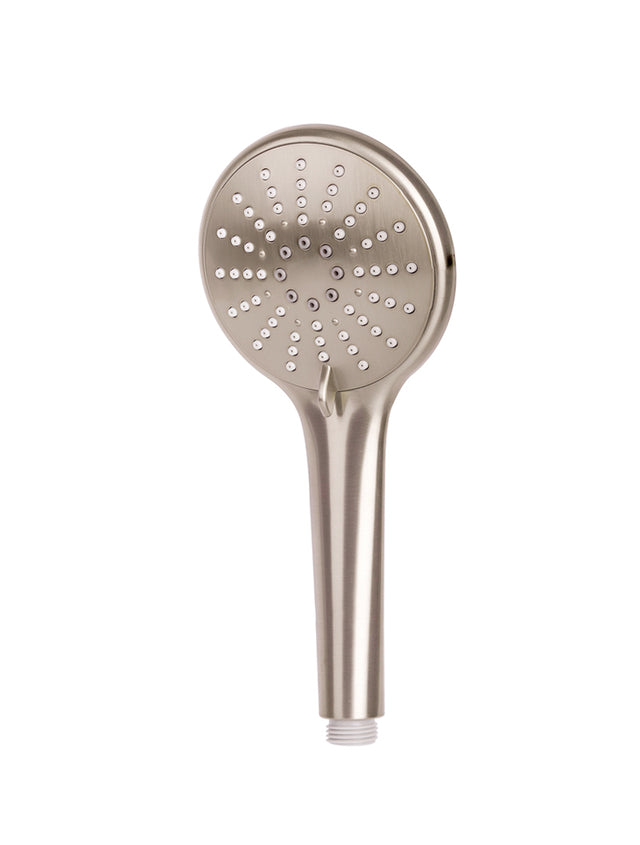 3-Function Round Handshower - Champagne (SKU: MP01S-B-CH) by Meir ZA