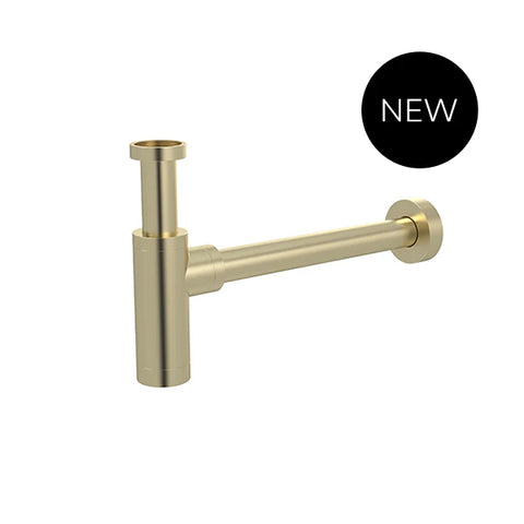 Round Bottle Trap for 32mm basin waste and 40mm outlet - Tiger Bronze