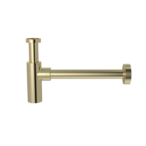 Round Bottle Trap for 32mm basin waste and 40mm outlet - Tiger Bronze