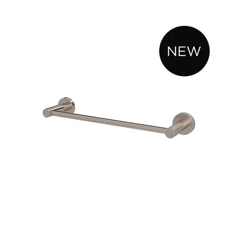 Round Single Towel Rail 300mm