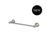 Round Single Towel Rail 300mm - MR01-SR30-PVDBN
