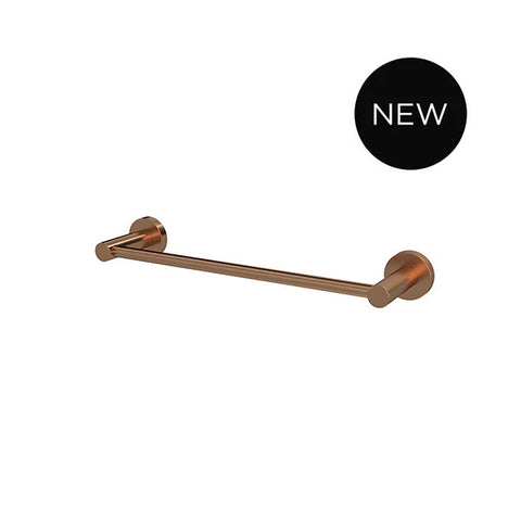 Round Single Towel Rail 300mm