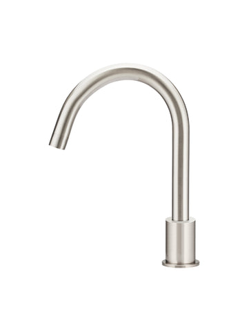 Round Bath Spout - Brushed Nickel