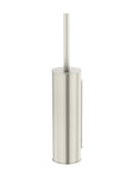 Round Toilet Brush Holder - Brushed Nickel - MTO02N-R-PVDBN