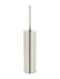 Round Toilet Brush Holder - Brushed Nickel - MTO02N-R-PVDBN