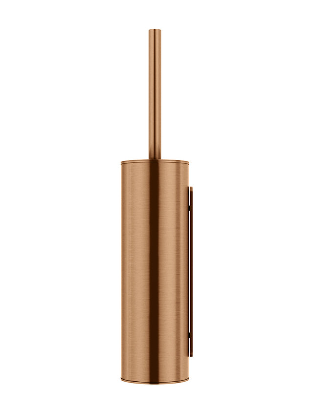 Round Toilet Brush Holder - Lustre Bronze (SKU: MTO02N-R-PVDBZ) by Meir ZA