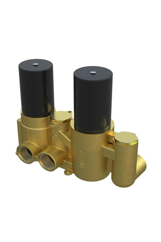 Thermostatic Single Function Mixer - Tiger Bronze