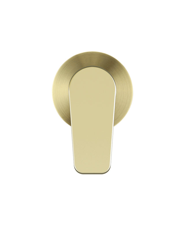 Round Finish Paddle Wall Mixer - Tiger Bronze (SKU: MW03PD-FIN-PVDBB) by Meir