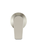 Round Finish Paddle Wall Mixer - Brushed Nickel - MW03PD-FIN-PVDBN