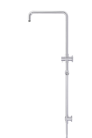 Shower Column with Hose (excludes Rose and Handshower) - Polished Chrome