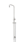 Shower Rail with Hose (excludes Rose and Handshower) - Brushed Nickel - MZ07B-PVDBN