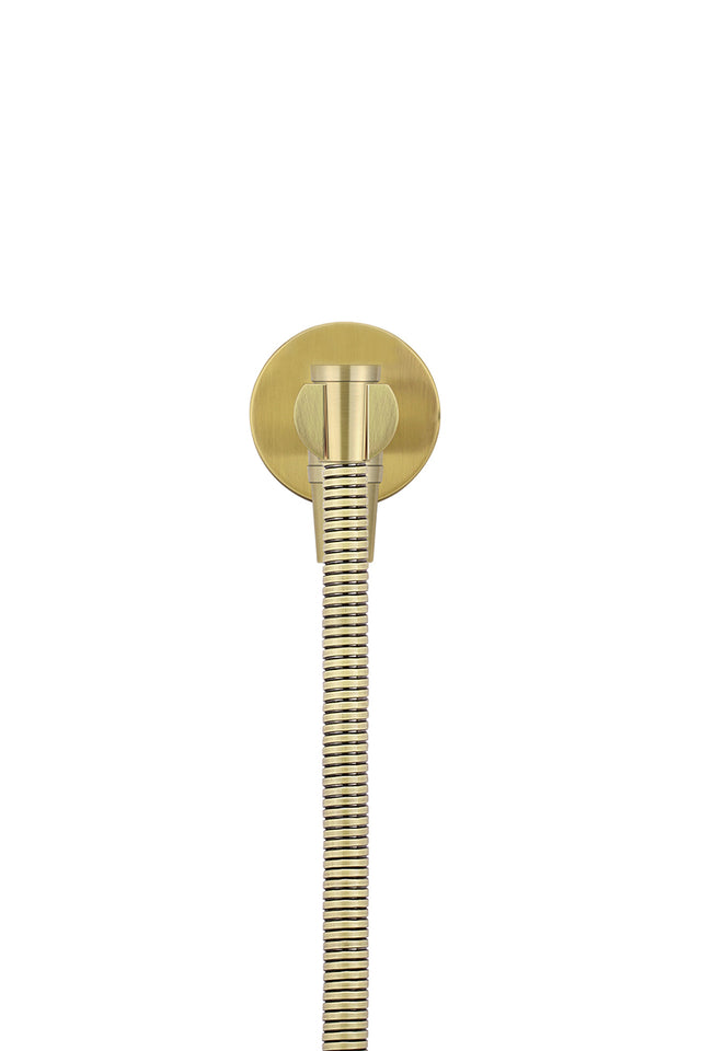 Bracket Set with Hose (excludes Handshower) - Tiger Bronze (SKU: MZ08B-PVDBB) by Meir