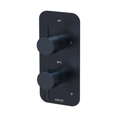 Thermostatic Single Function Mixer - Matte Black