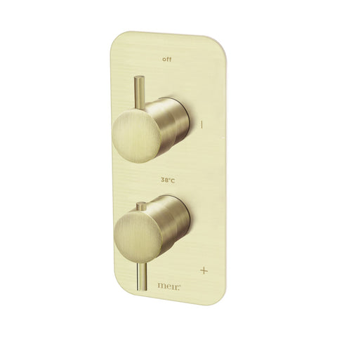 Thermostatic Single Function Mixer - Tiger Bronze