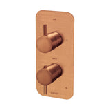 Thermostatic Dual Function Mixer - Lustre Bronze - MTV22-PVDBZ