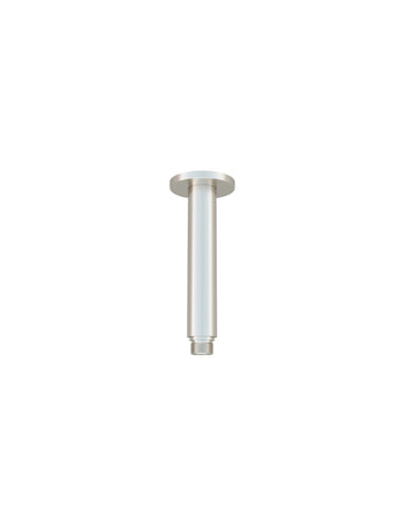 Round Ceiling Shower Arm 150mm - Brushed Nickel