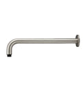 Round Wall Shower Curved Arm 400mm - Brushed Nickel - MA09-400-PVDBN