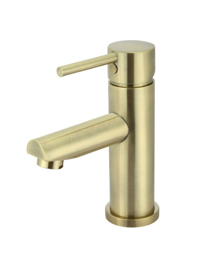 Round Basin Mixer - Tiger Bronze (SKU: MB02-PVDBB) by Meir