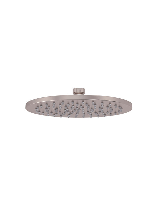 Round Shower Rose 200mm - Champagne (SKU: MH04-CH) by Meir