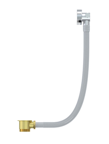 Bath Filler with Overflow - Polished Chrome